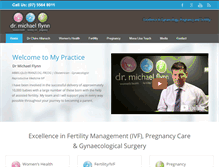 Tablet Screenshot of drmichaelflynn.com.au